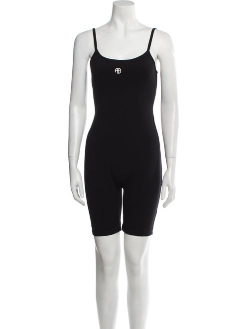 Anine Bing Scoop Neck Romper