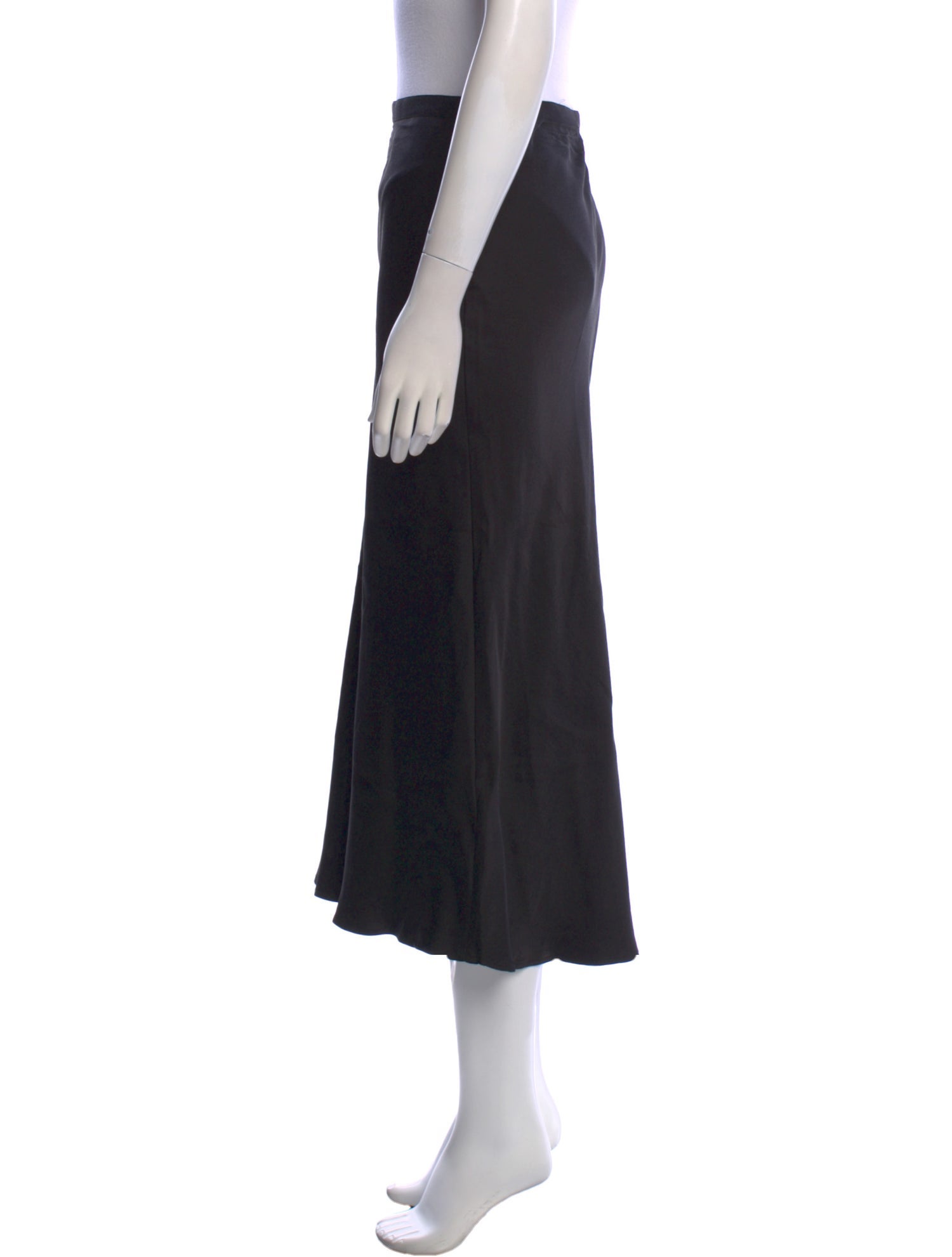 Anine Bing Silk Midi Length Skirt