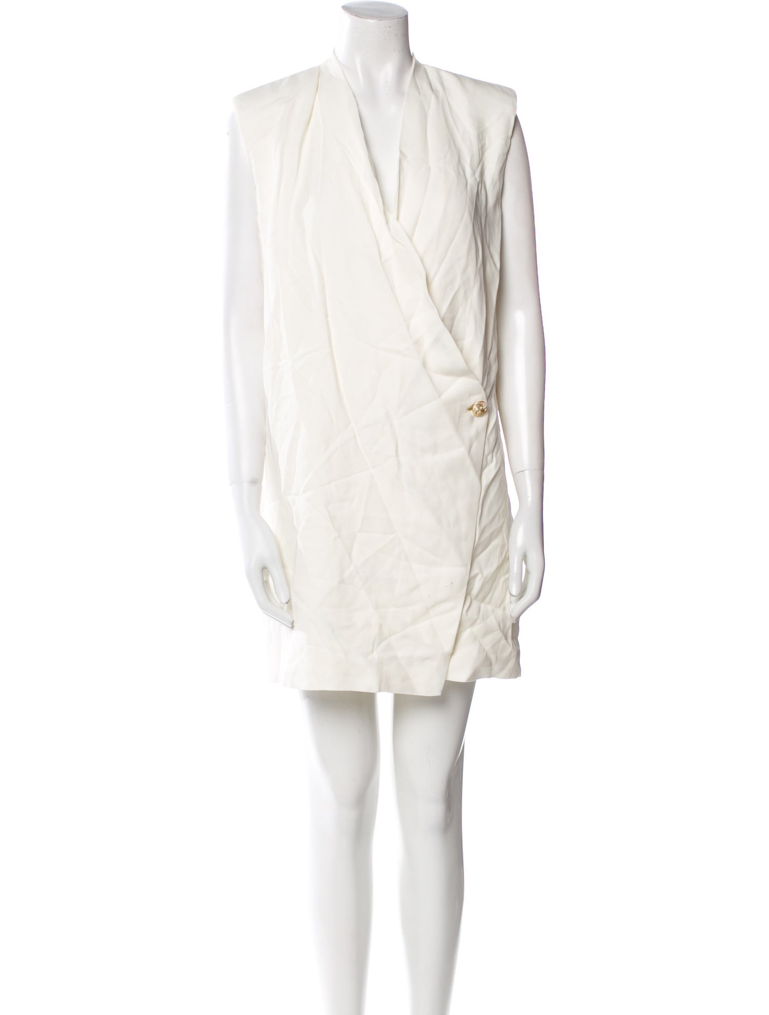 Anine Bing V-Neck Mini Dress