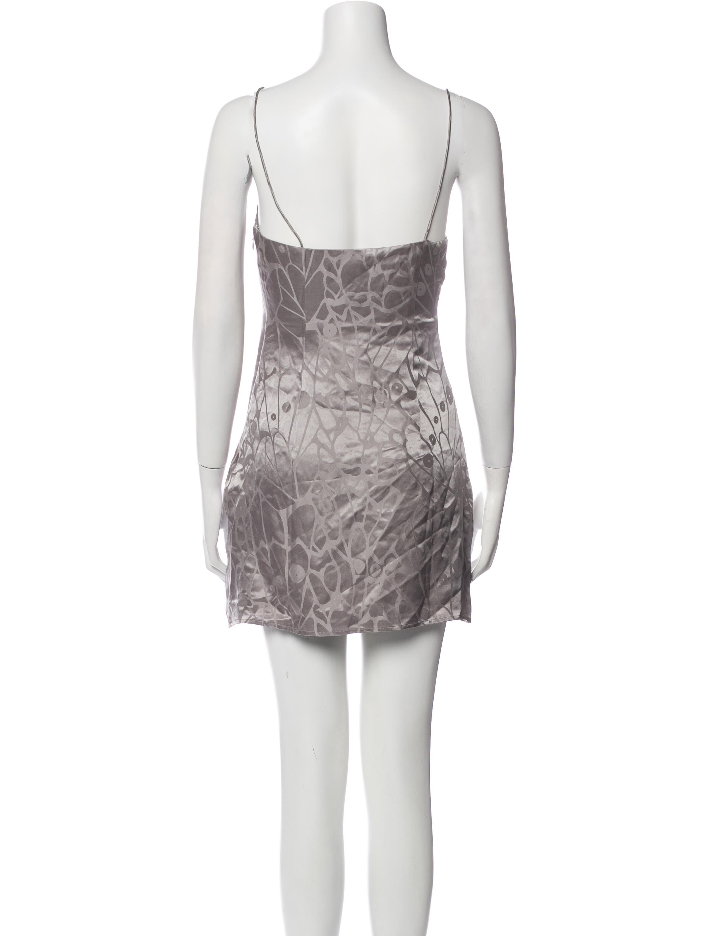 Anine Bing Silk Mini Dress