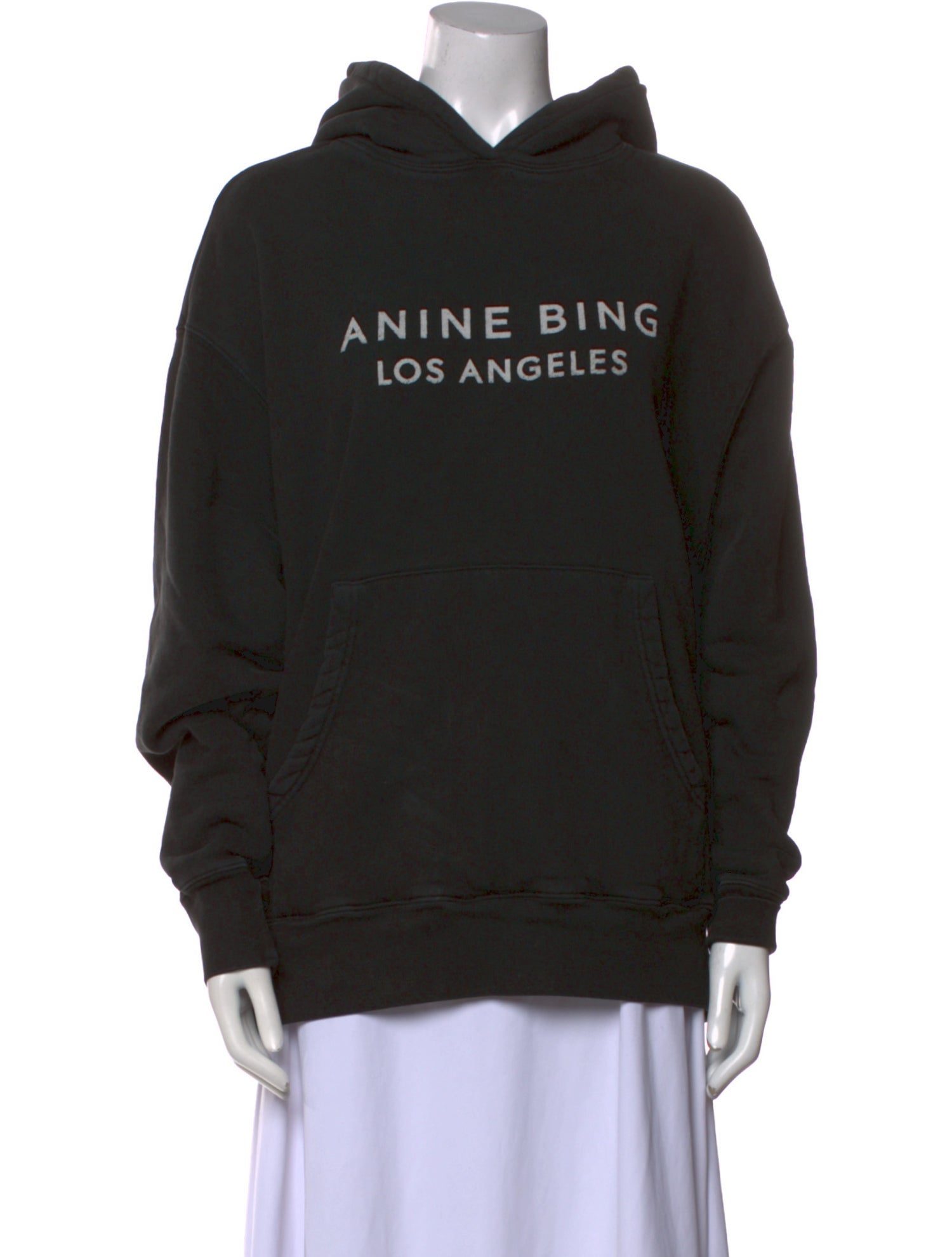 Anine Bing Graphic Print Crew Neck Sweatshirt