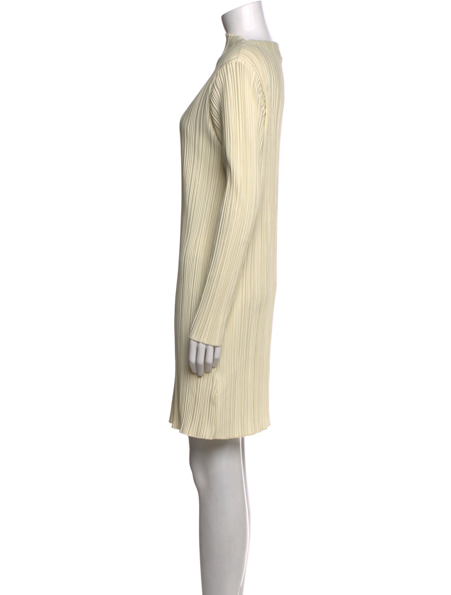 Anine Bing Mock Neck Mini Dress