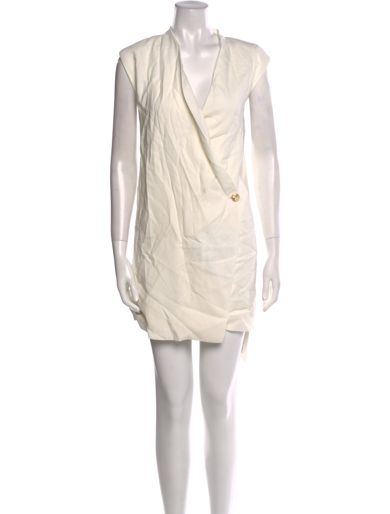 Anine Bing V-Neck Mini Dress