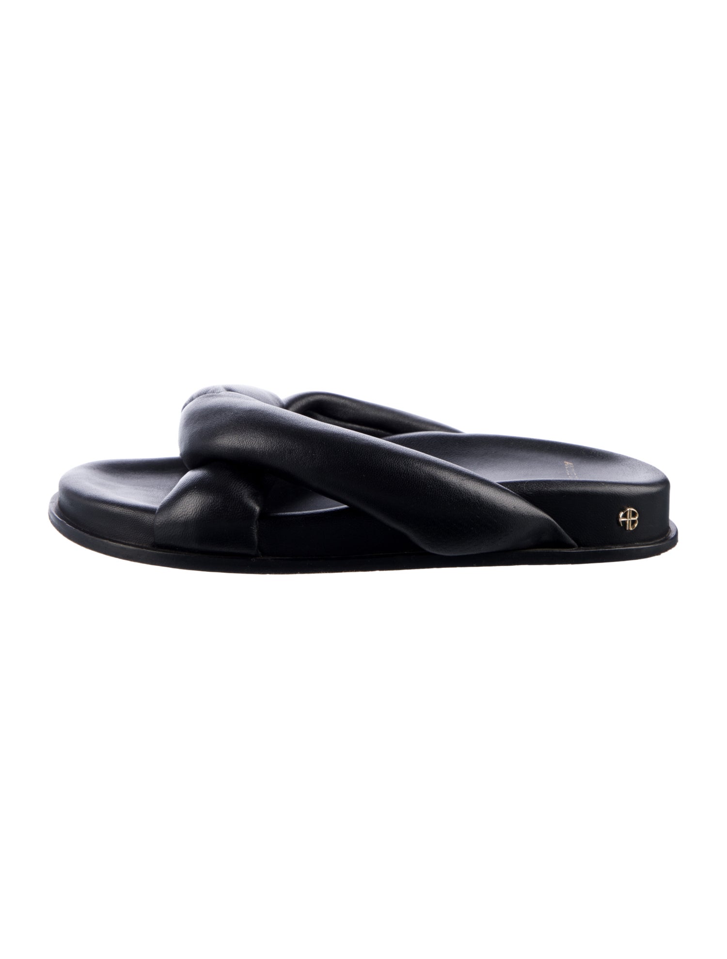 Anine Bing Leather Slides