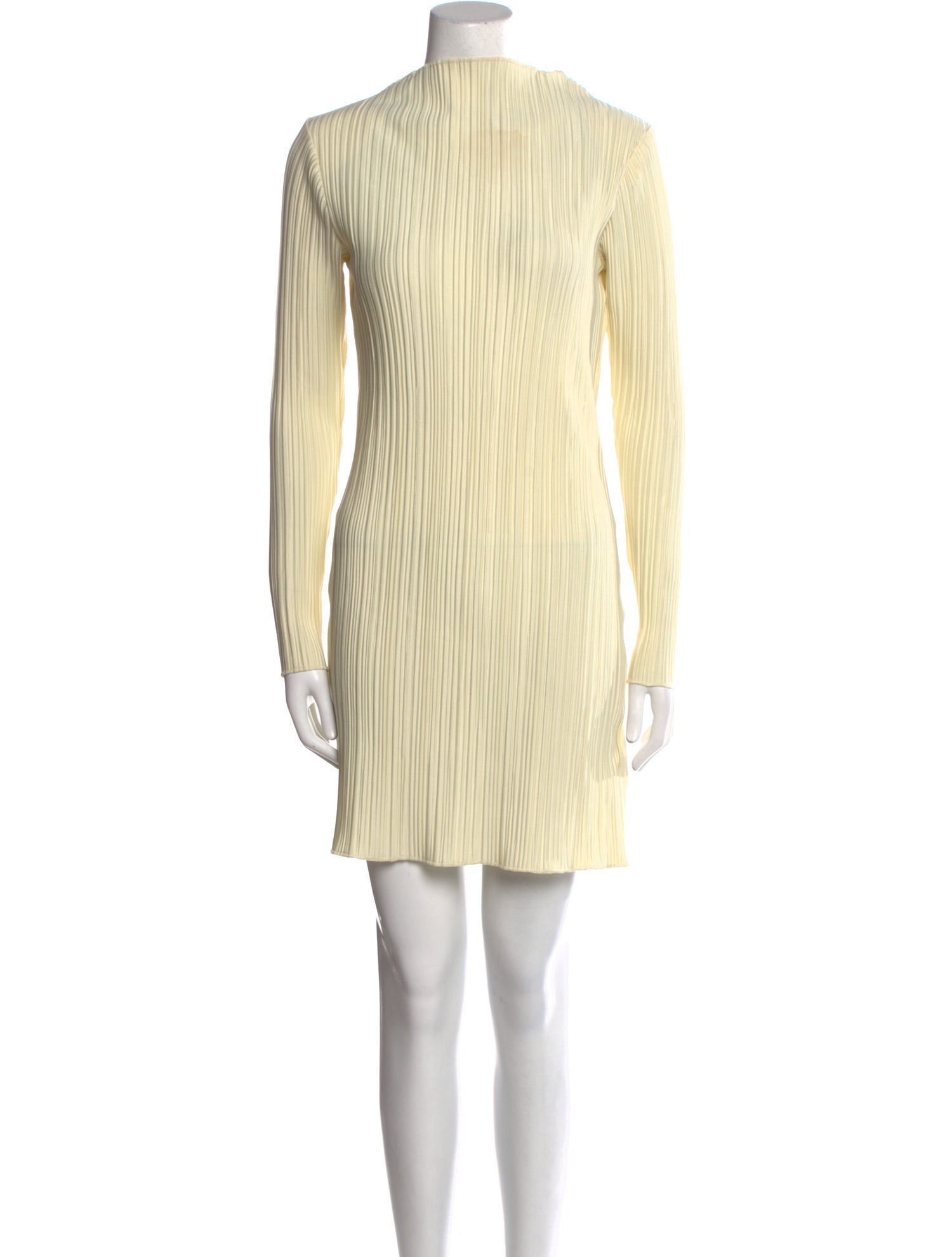 Anine Bing Mock Neck Mini Dress