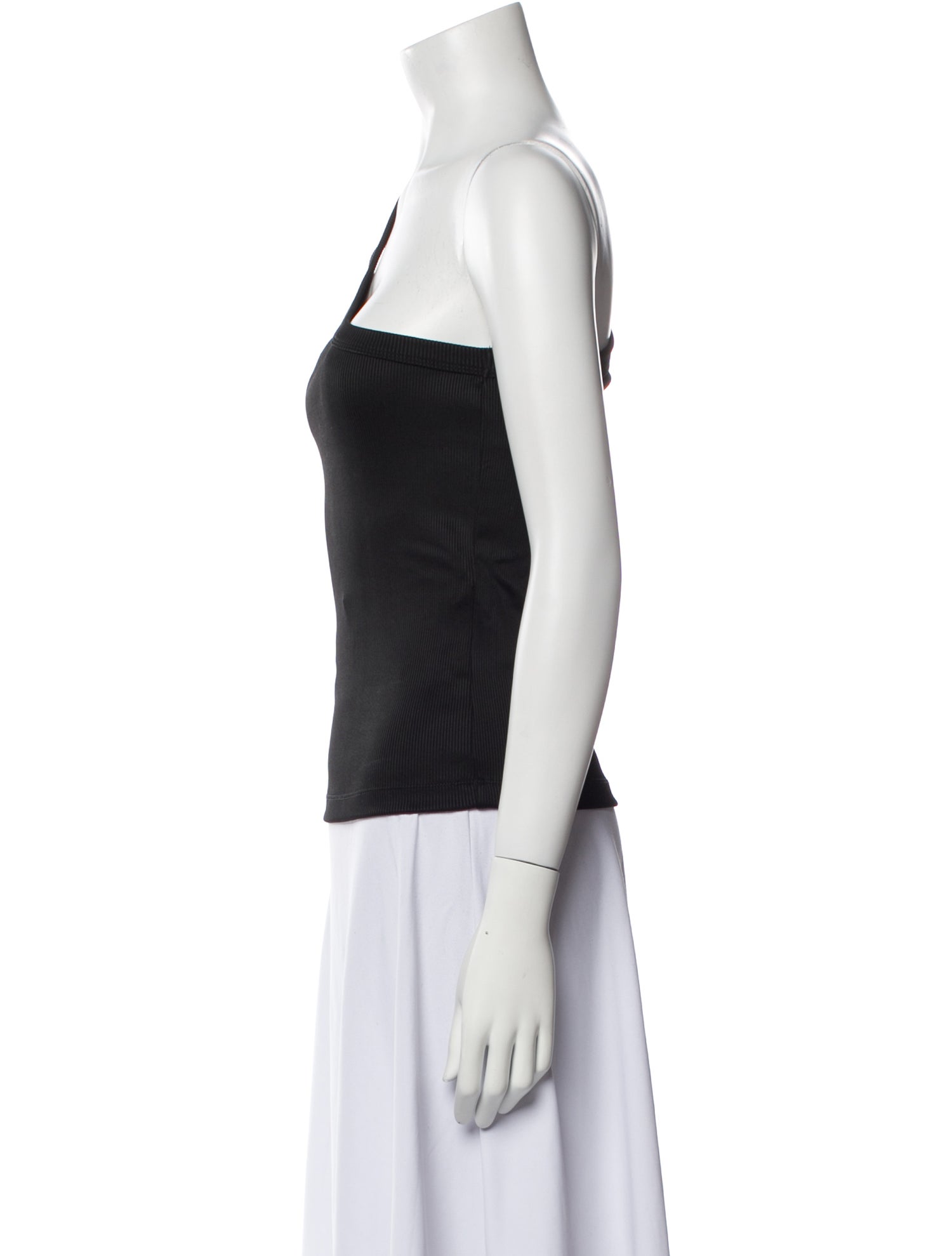 Anine Bing Nylon One-Shoulder Top