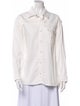 Anine Bing Long Sleeve Button-Up Top