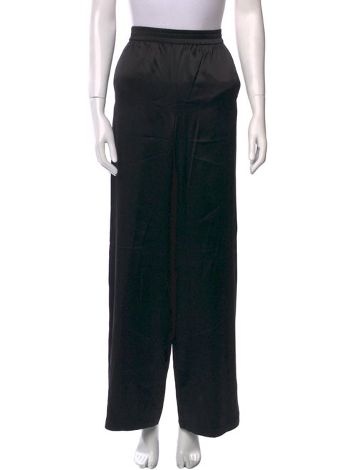 Anine Bing Silk Wide Leg Pants