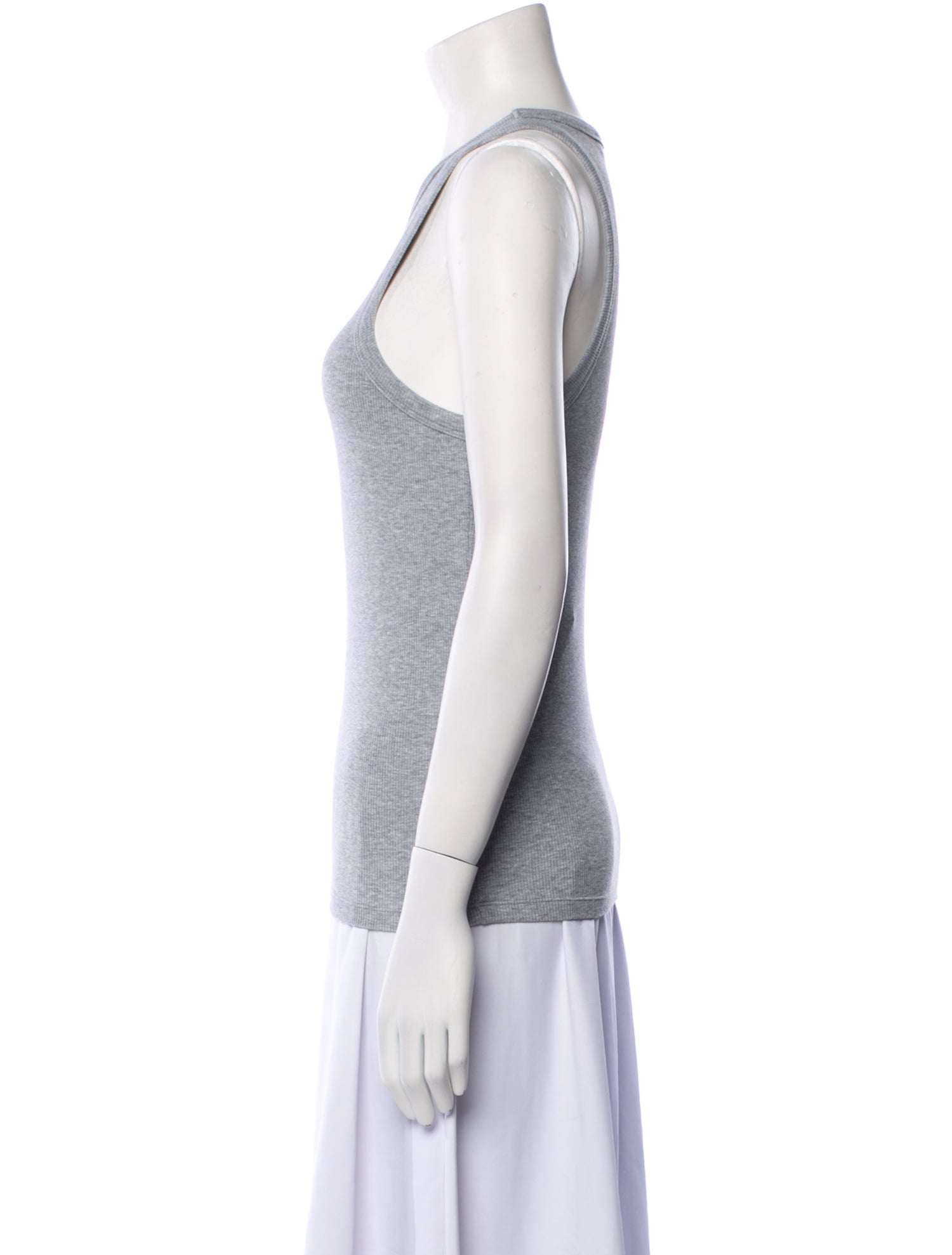 Anine Bing Scoop Neck Sleeveless Top