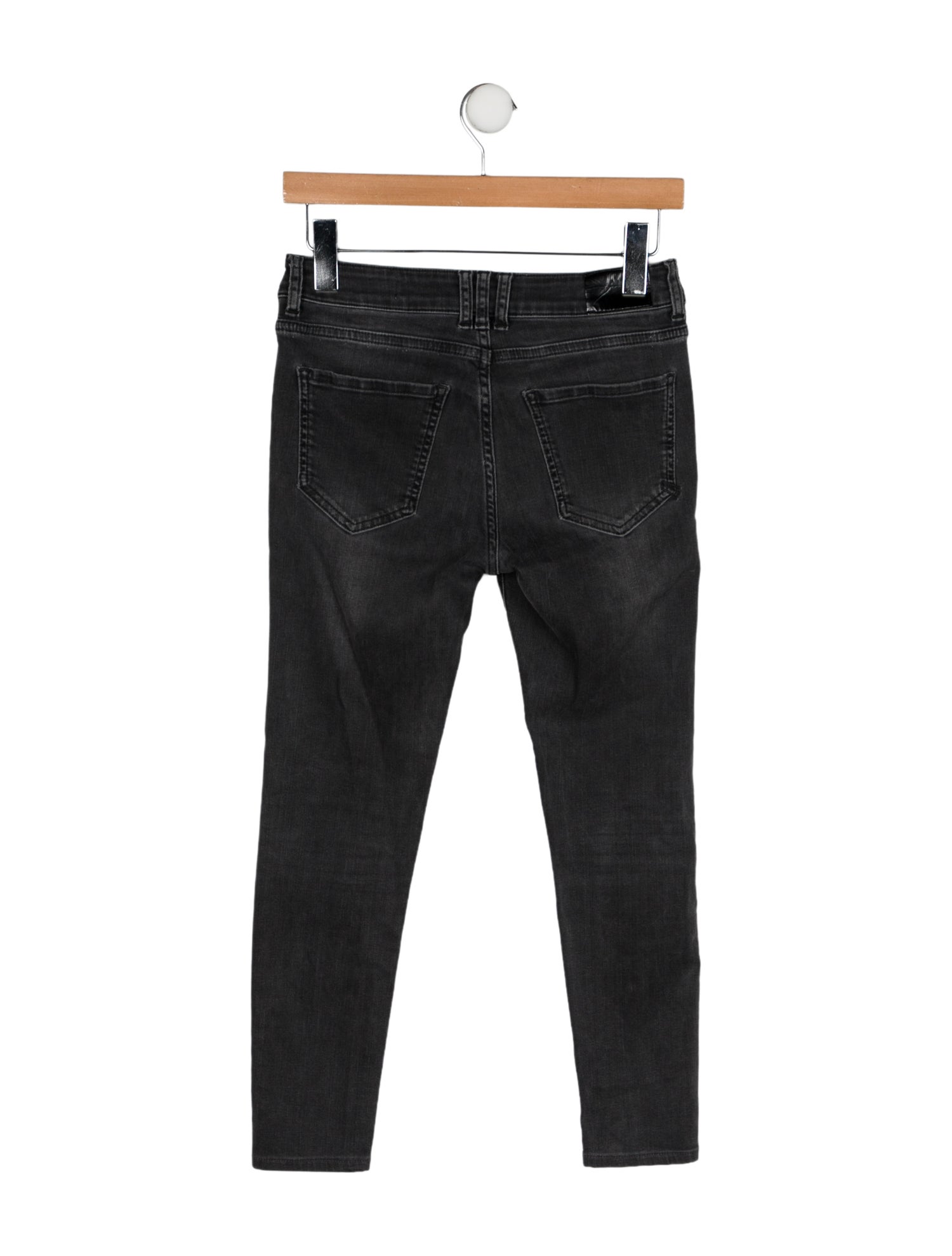 Anine Bing Mid-Rise Skinny Leg Jeans