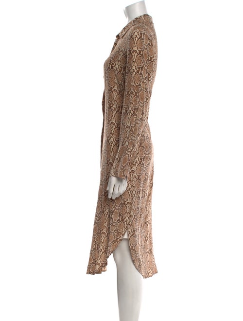 Anine Bing Silk Midi Length Dress