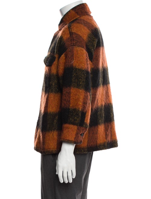 Anine Bing Plaid Print Jacket