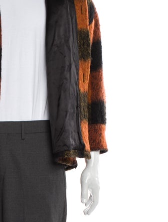 Anine Bing Plaid Print Jacket