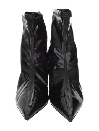 Anine Bing Patent Leather Sock Boots