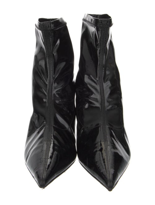 Anine Bing Patent Leather Sock Boots