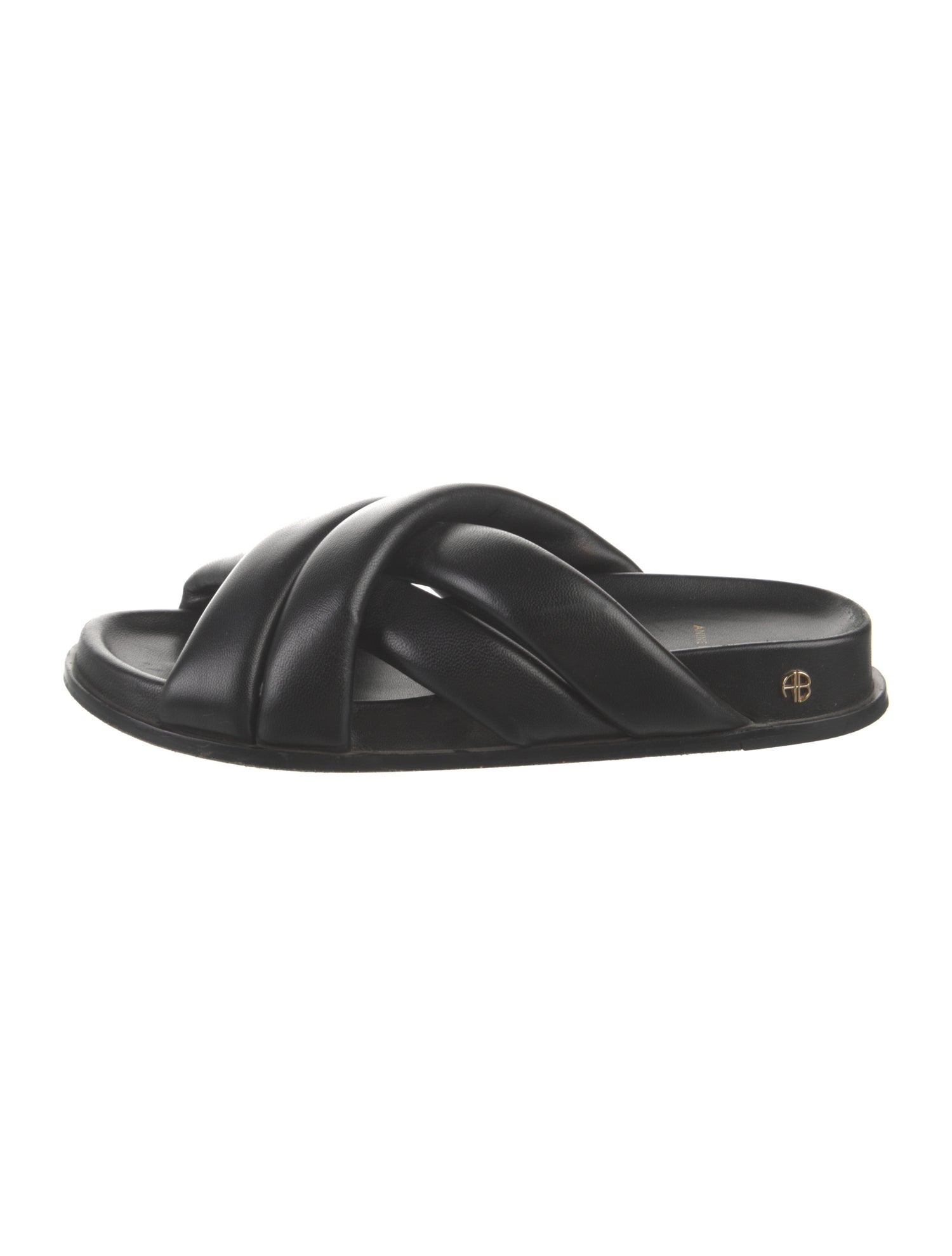 Anine Bing Leather Slides