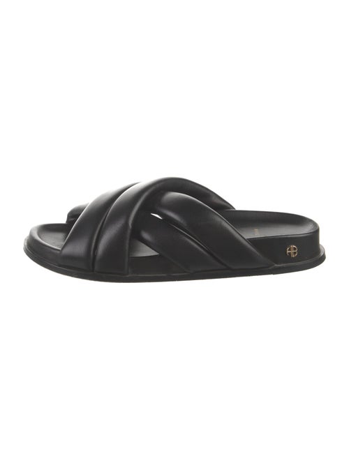 Anine Bing Leather Slides