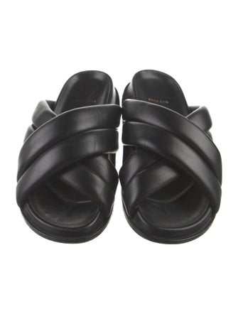 Anine Bing Leather Slides