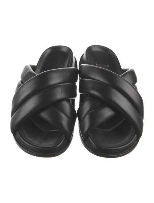 Anine Bing Leather Slides