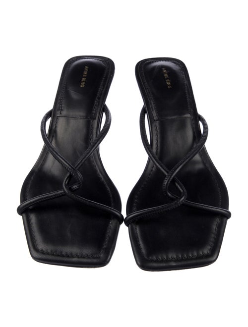 Anine Bing Leather Slides