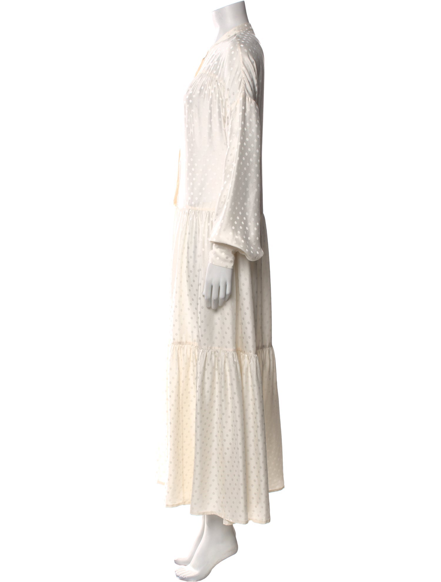 Anine Bing Mock Neck Long Dress