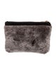 Anine Bing Faux Fur Belt Bag