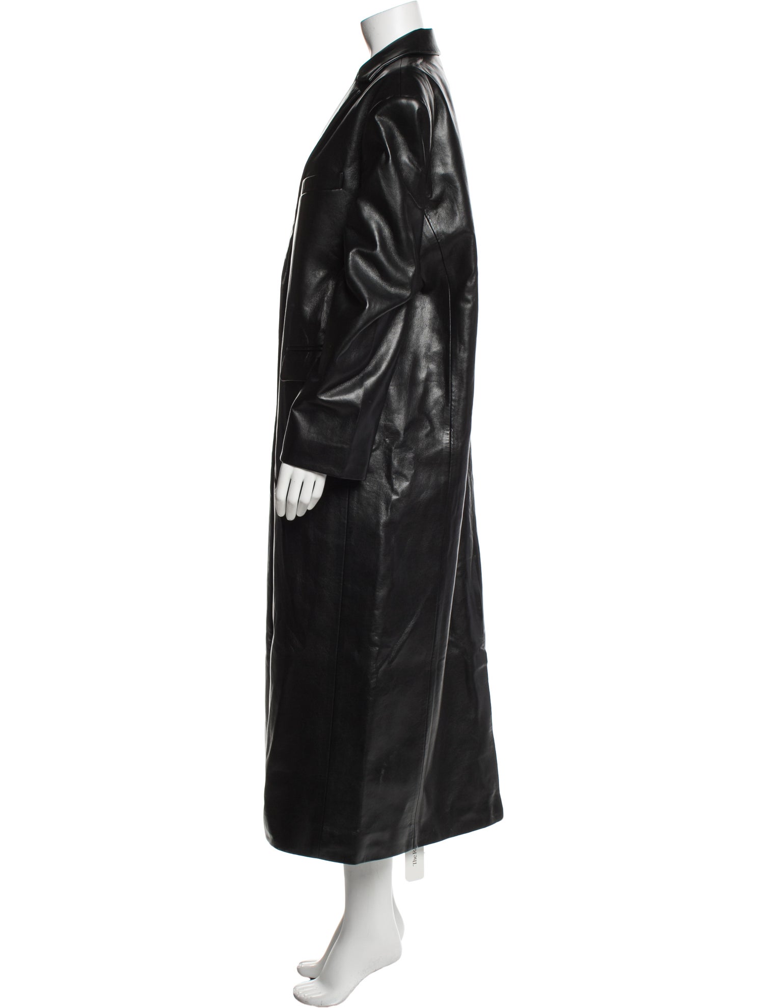 Anine Bing Leather Trench Coat