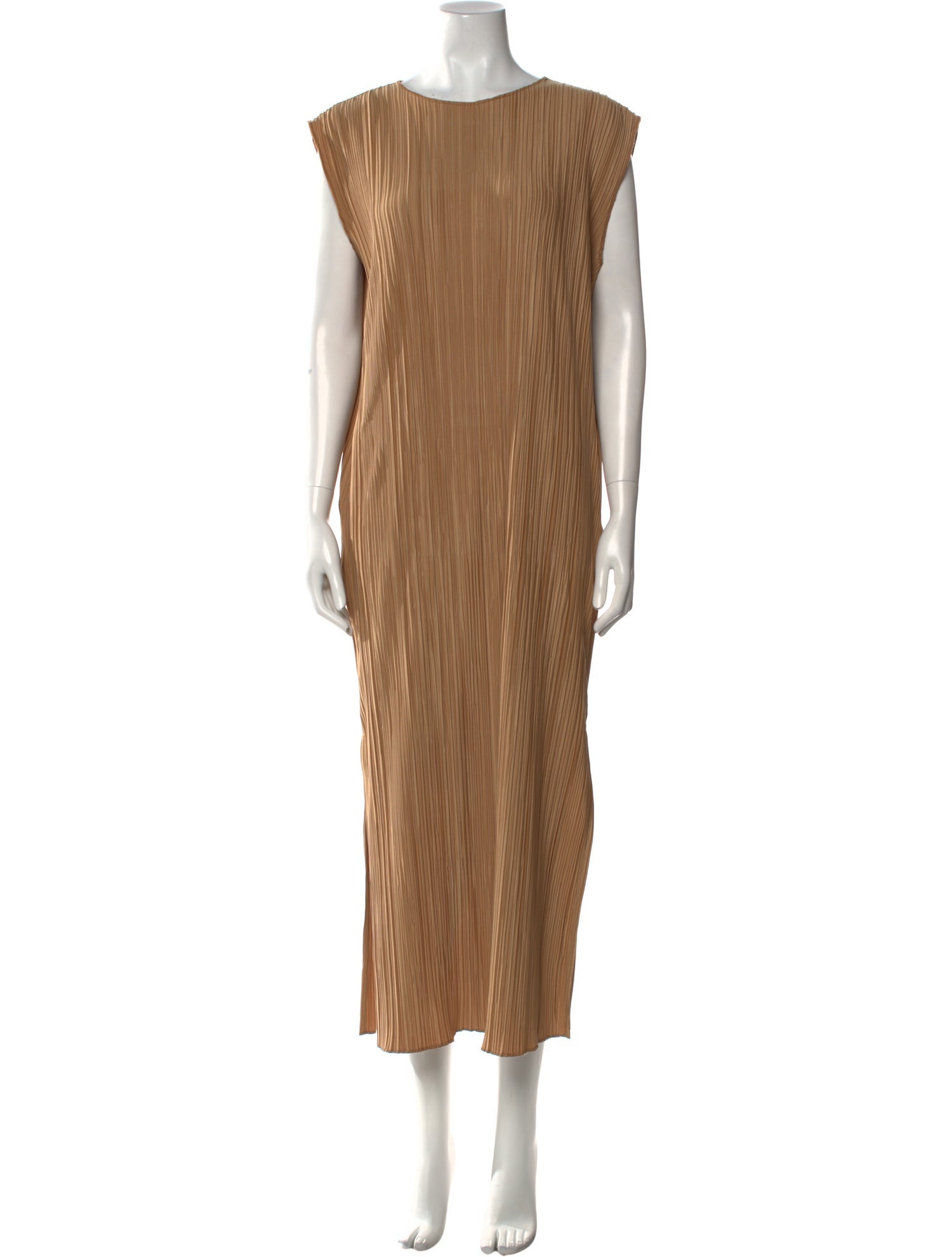 Anine Bing Crew Neck Long Dress