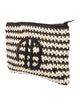 Anine Bing Straw Clutch