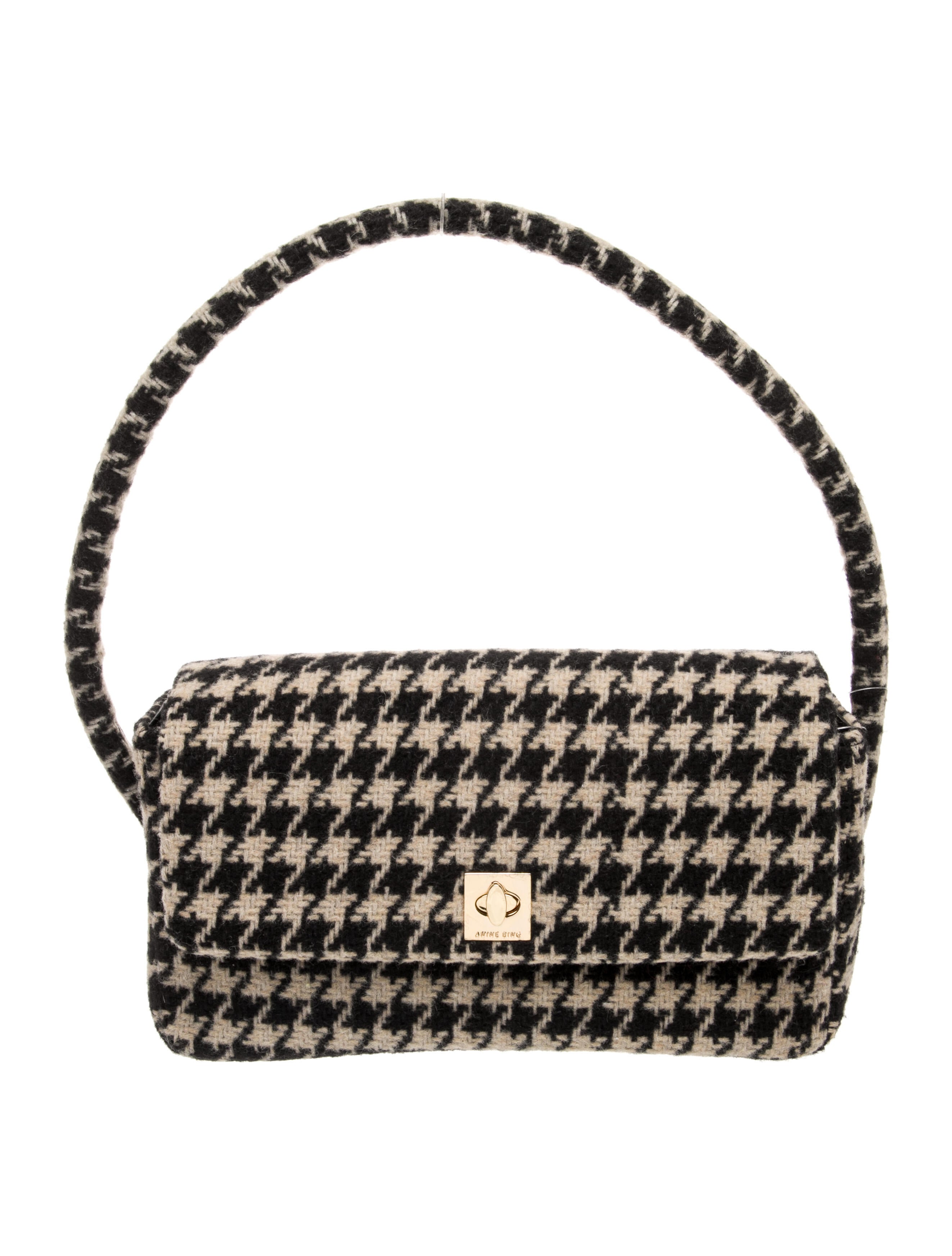 Anine Bing Wool Shoulder Bag