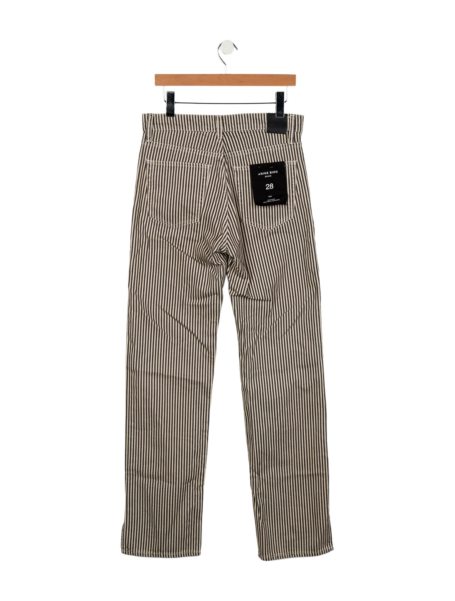 Anine Bing High-Rise Wide Leg Jeans