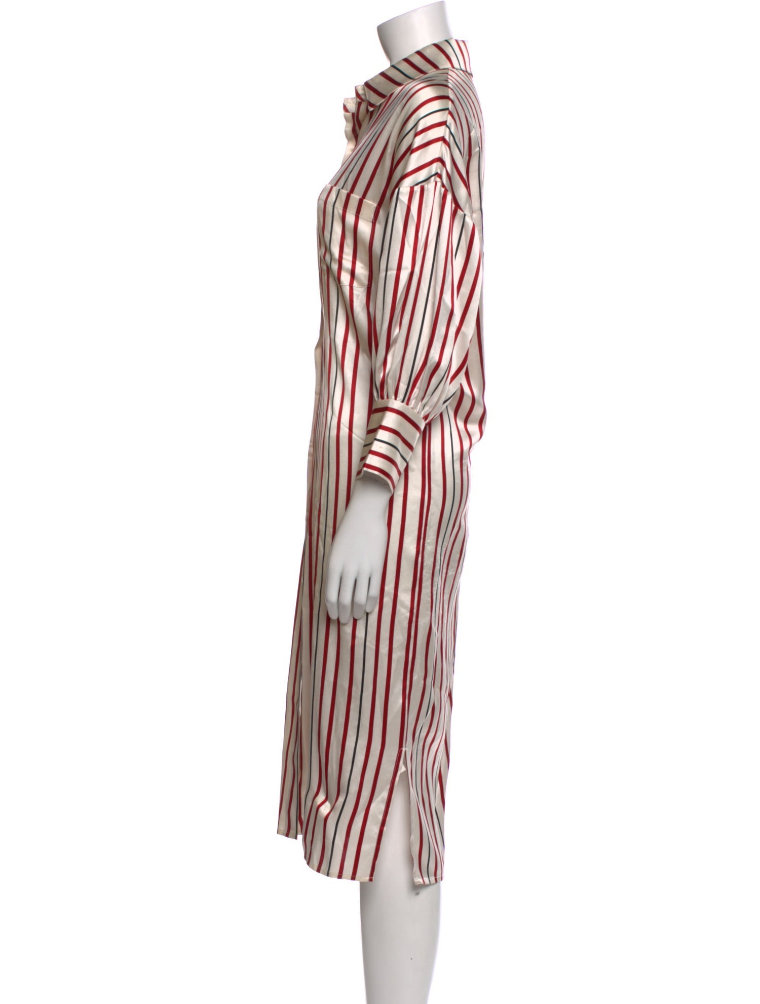 Anine Bing Silk Midi Length Dress