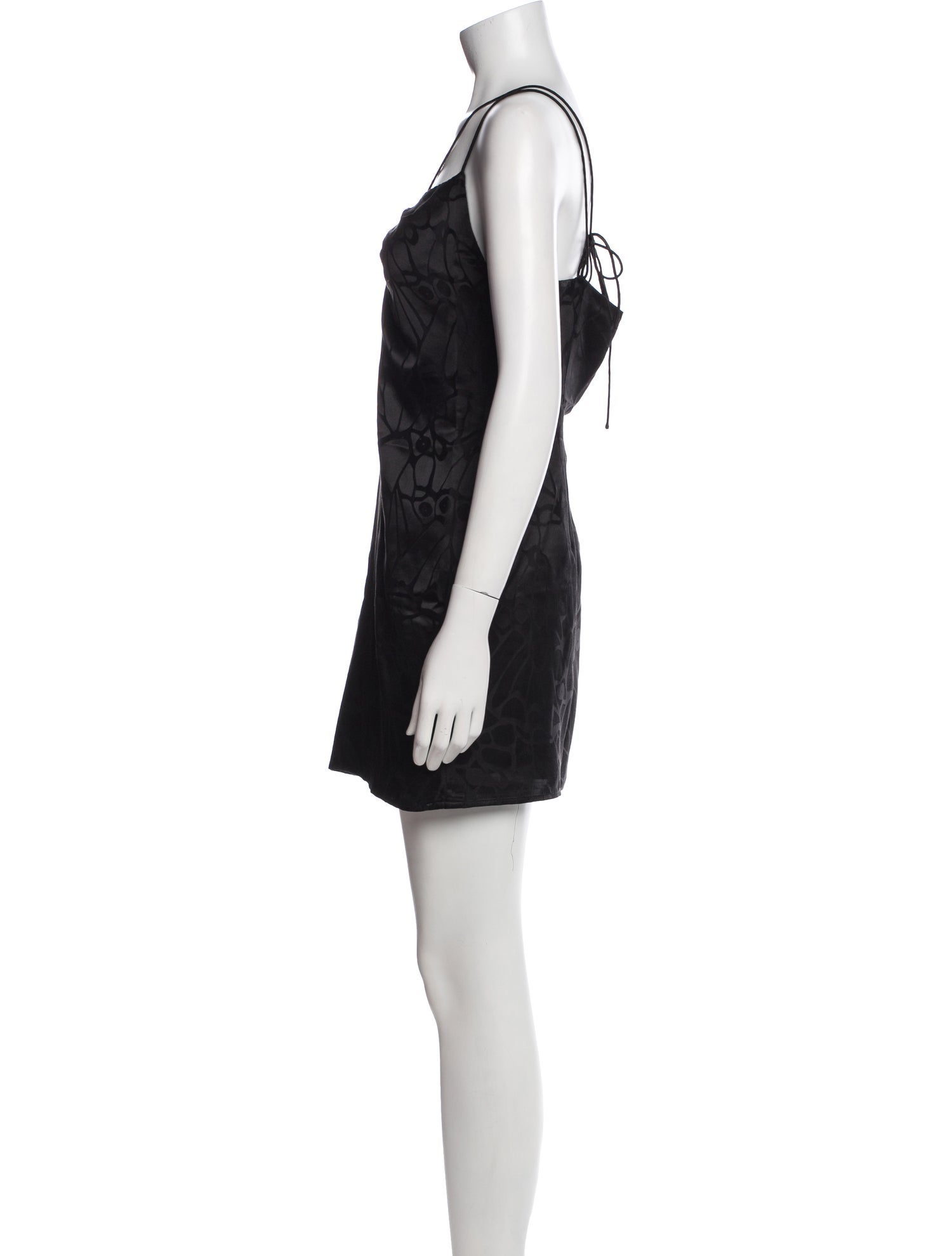 Anine Bing Silk Mini Dress