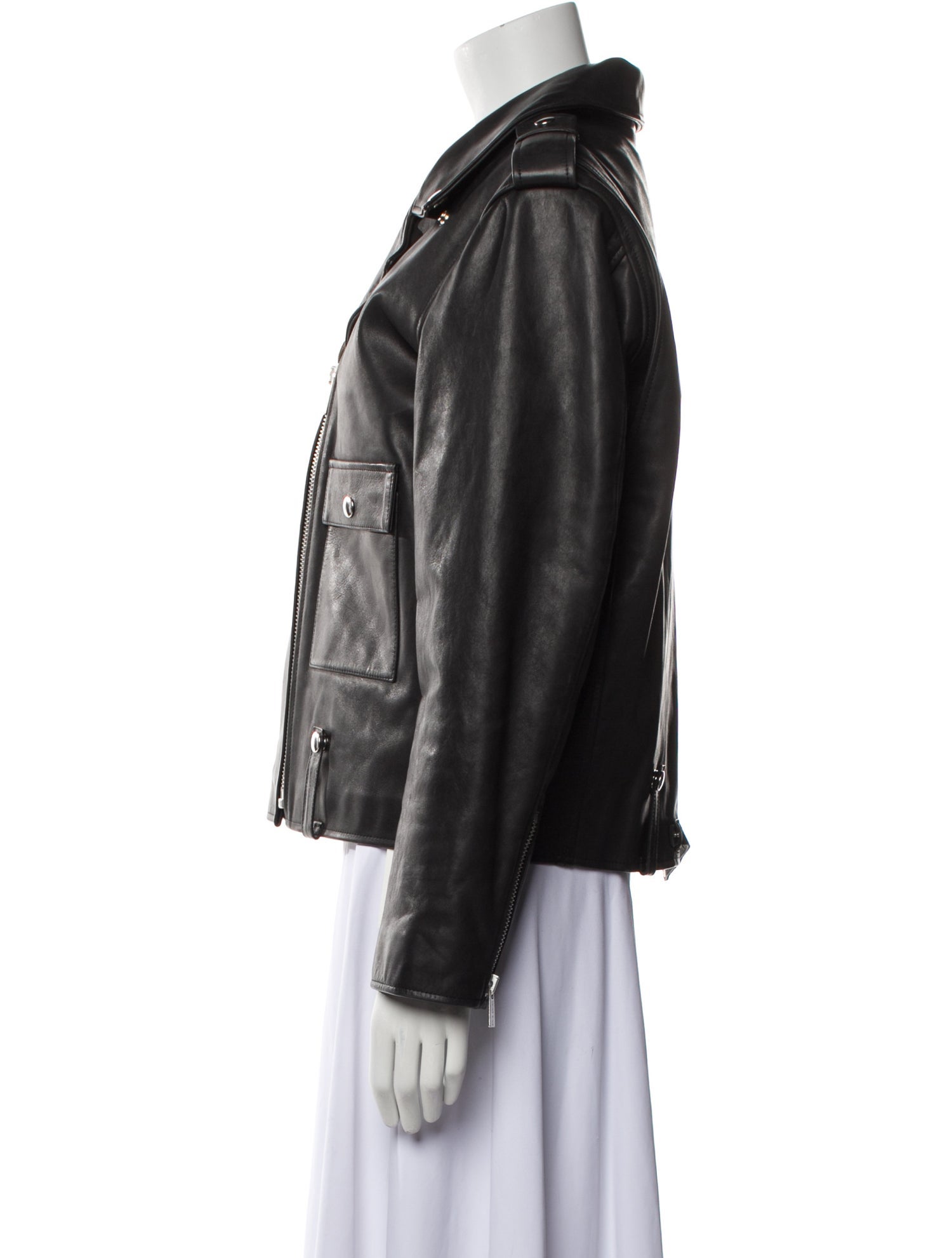 Anine Bing Leather Biker Jacket