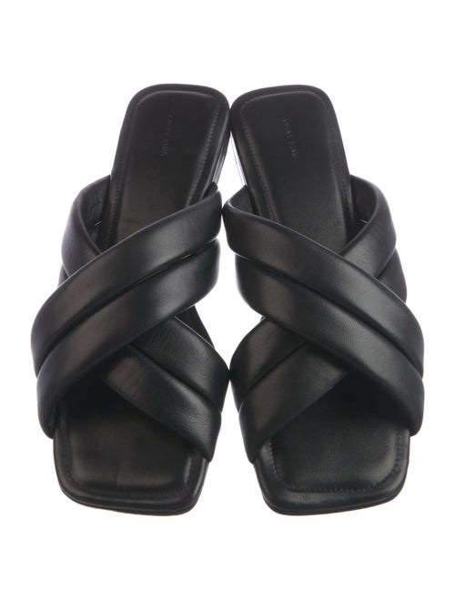 Anine Bing Leather Slides