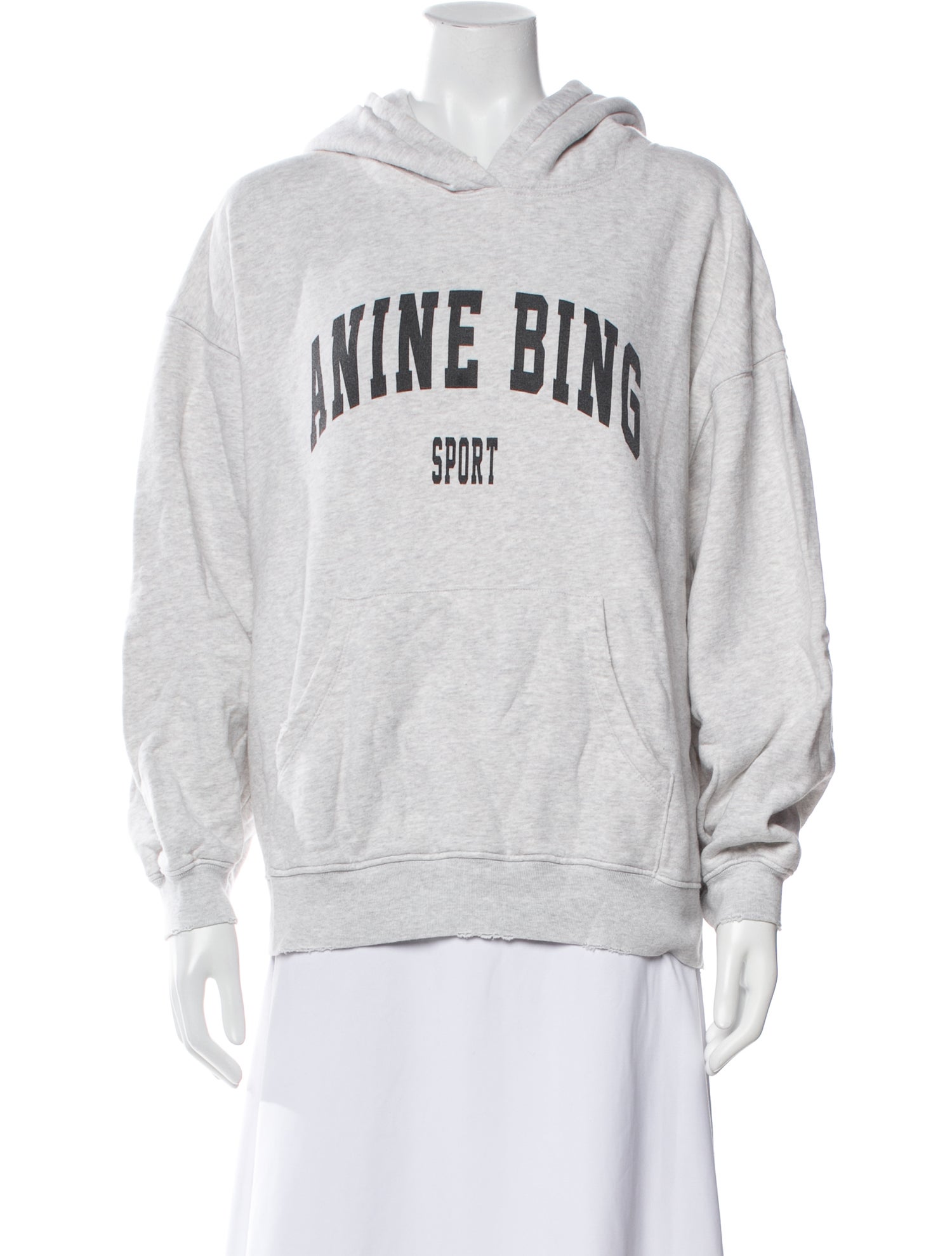 Anine Bing Graphic Print Distressed Accents Lounge Set