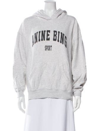 Anine Bing Graphic Print Distressed Accents Lounge Set