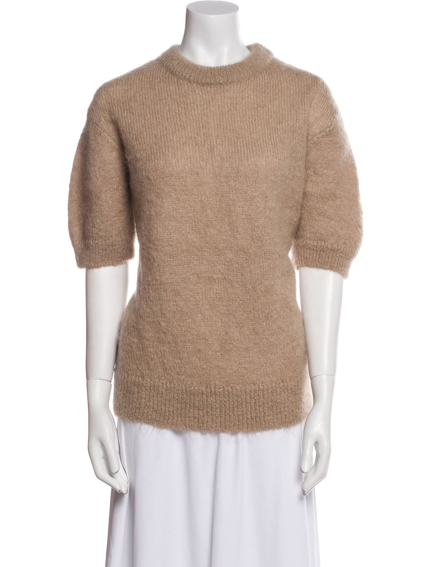 Anine Bing Mohair Mock Neck Sweater