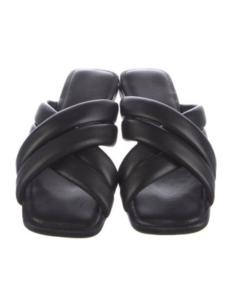Anine Bing Leather Slides