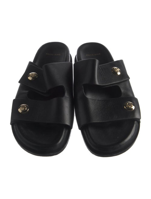 Anine Bing Leather Slides