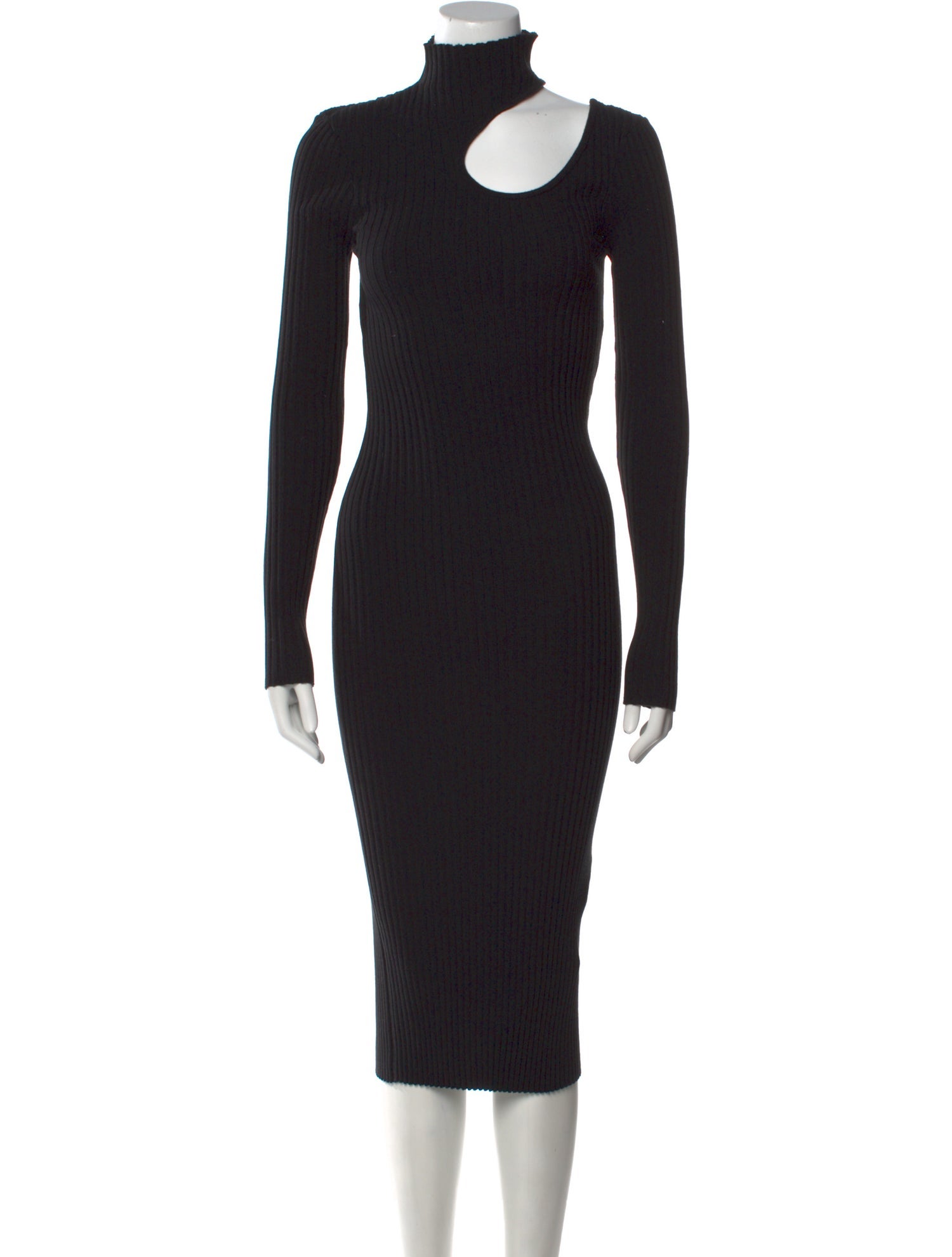 Anine Bing Turtleneck Midi Length Dress