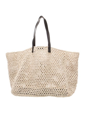 Anine Bing Raffia Tote