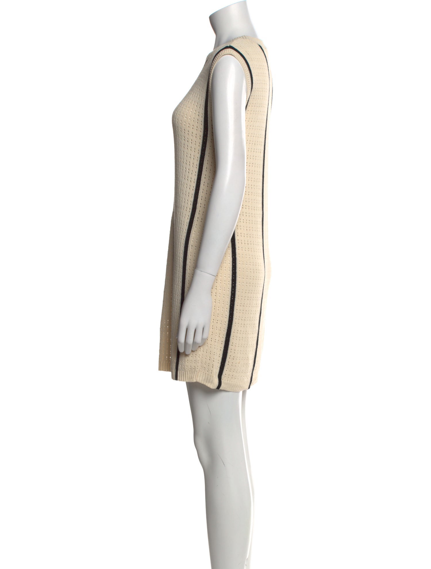 Anine Bing Striped Crew Neck Sweater