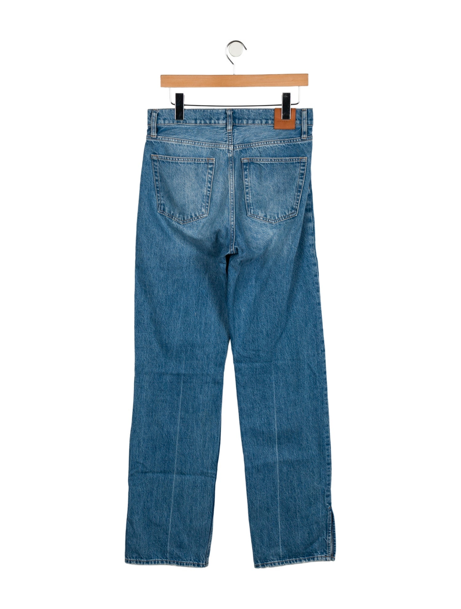 Anine Bing High-Rise Wide Leg Jeans