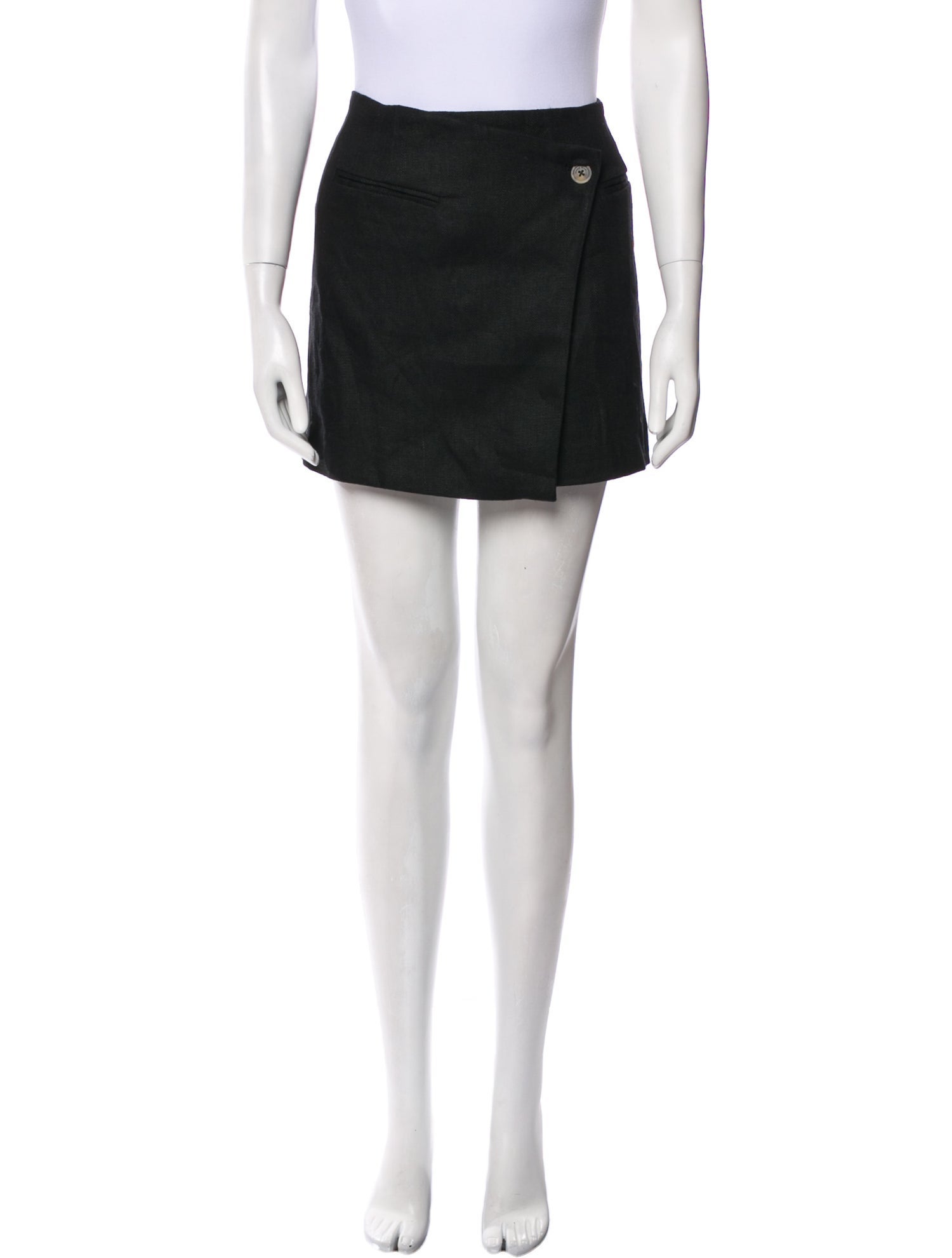 Anine Bing Linen Mini Skirt