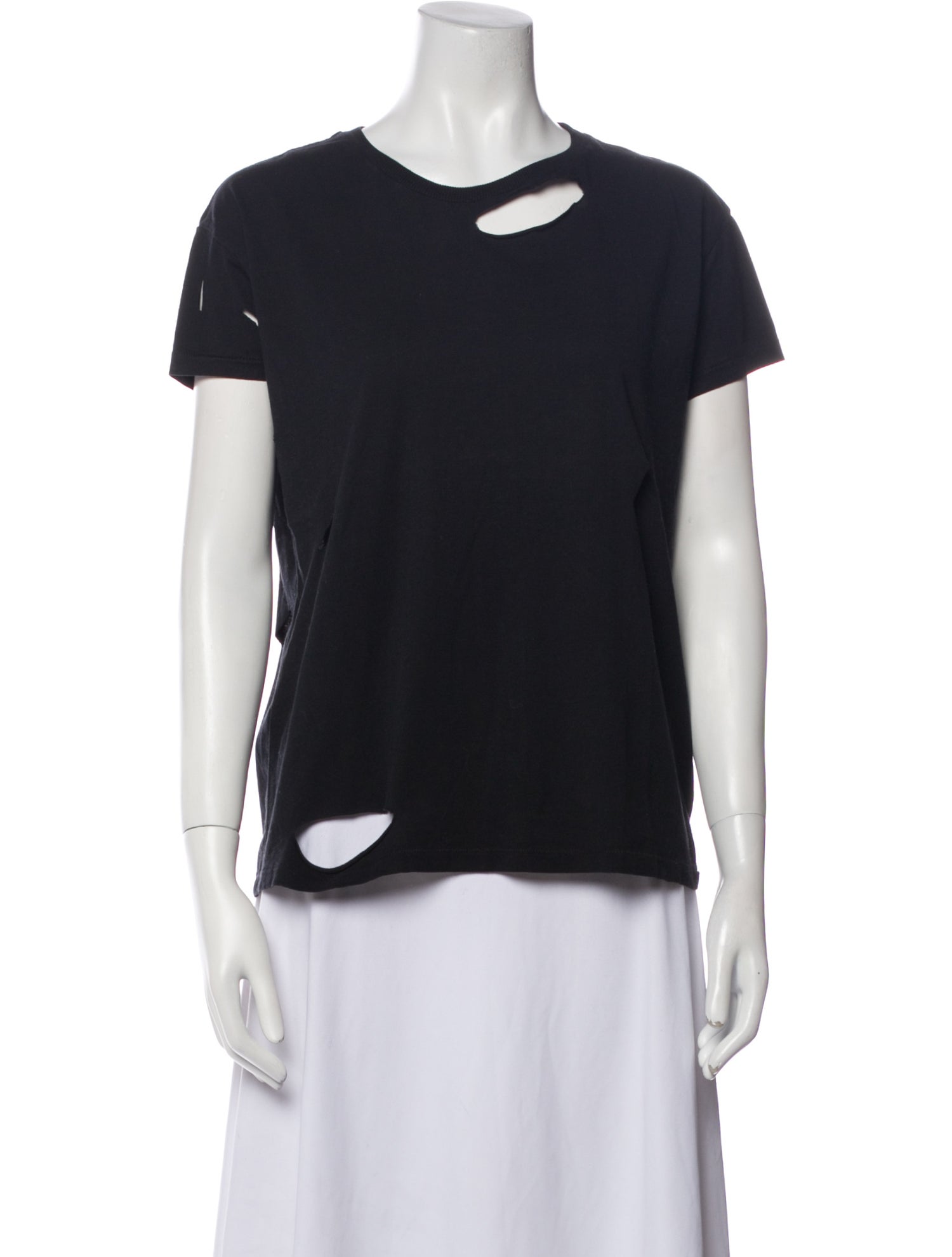 Anine Bing Crew Neck Short Sleeve T-Shirt