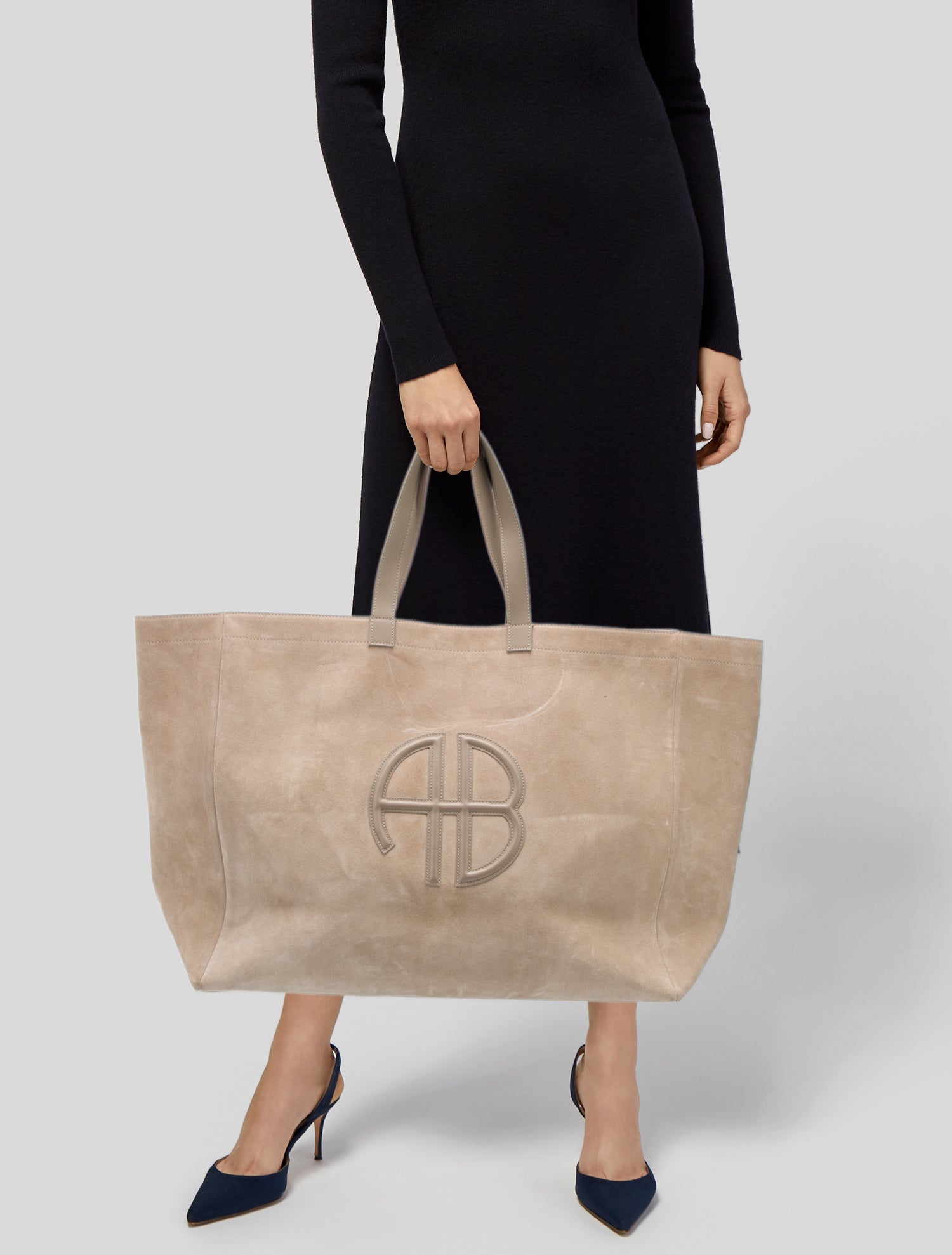 Anine Bing Suede Tote