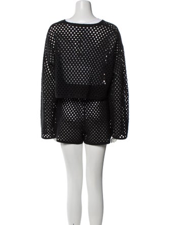 Anine Bing Lace Pattern Short Set