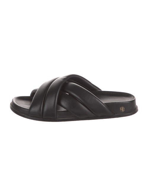 Anine Bing Leather Slides