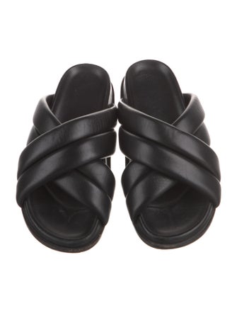 Anine Bing Leather Slides